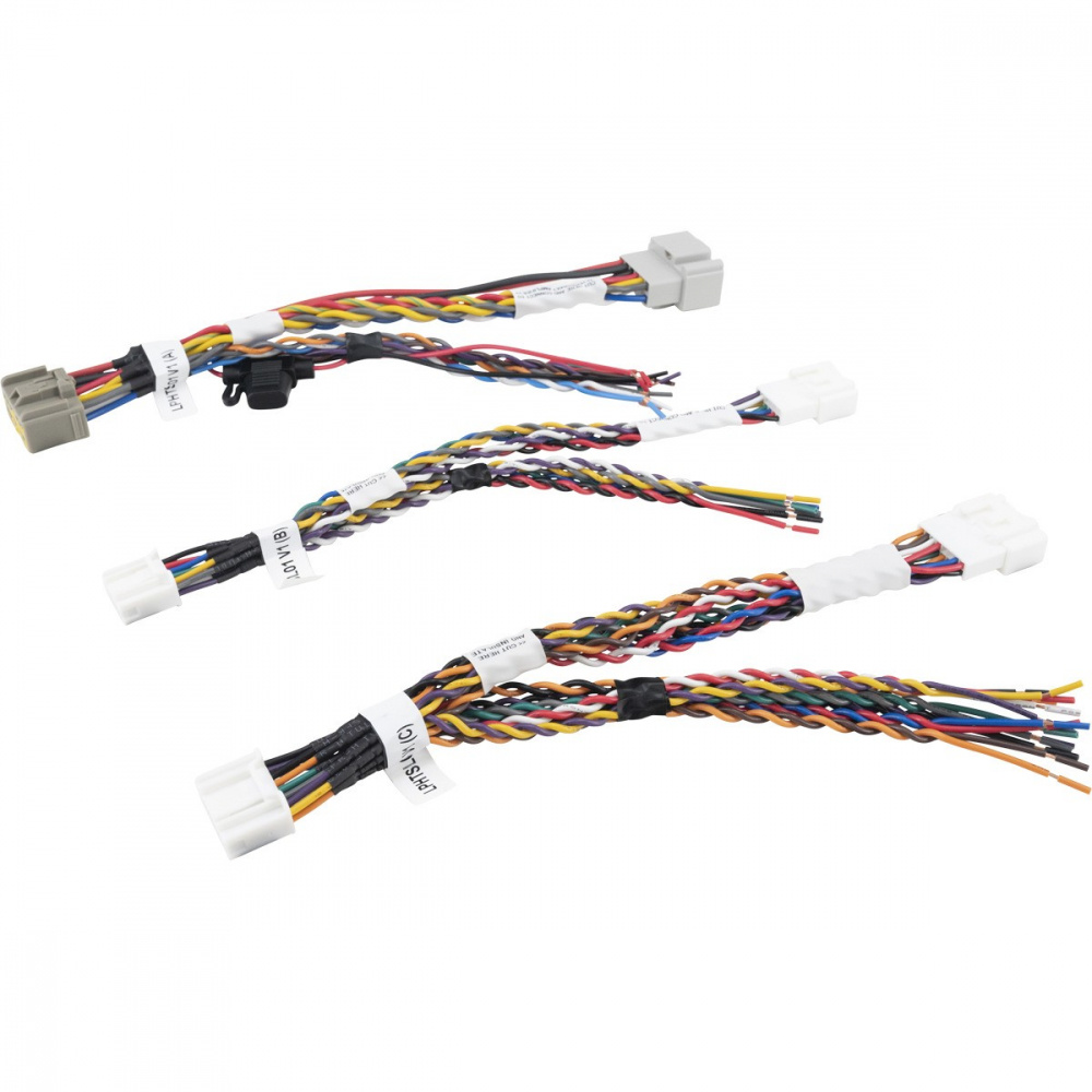 Kablage för installation av ljudsystem i Tesla Model 3/Y.