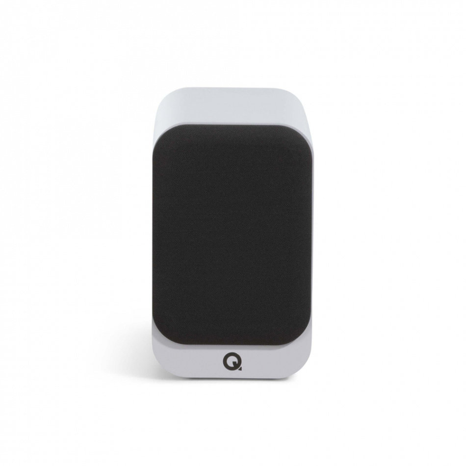 Q Acoustics 3010c stativhögtalare, mattvit