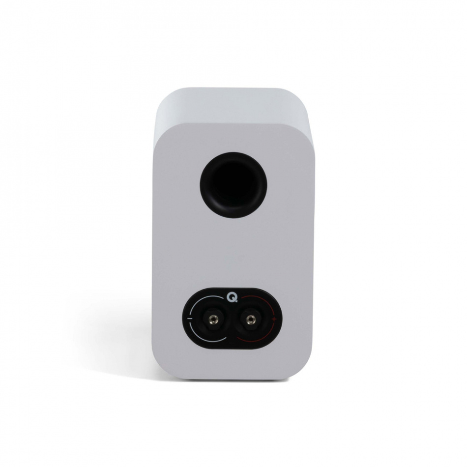 Q Acoustics 3010c stativhögtalare, mattvit