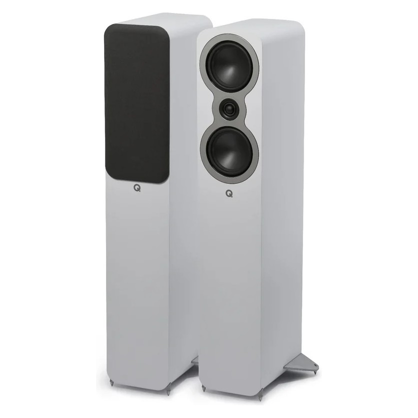 Q Acoustics 3040c golvhögtalare, mattvit par