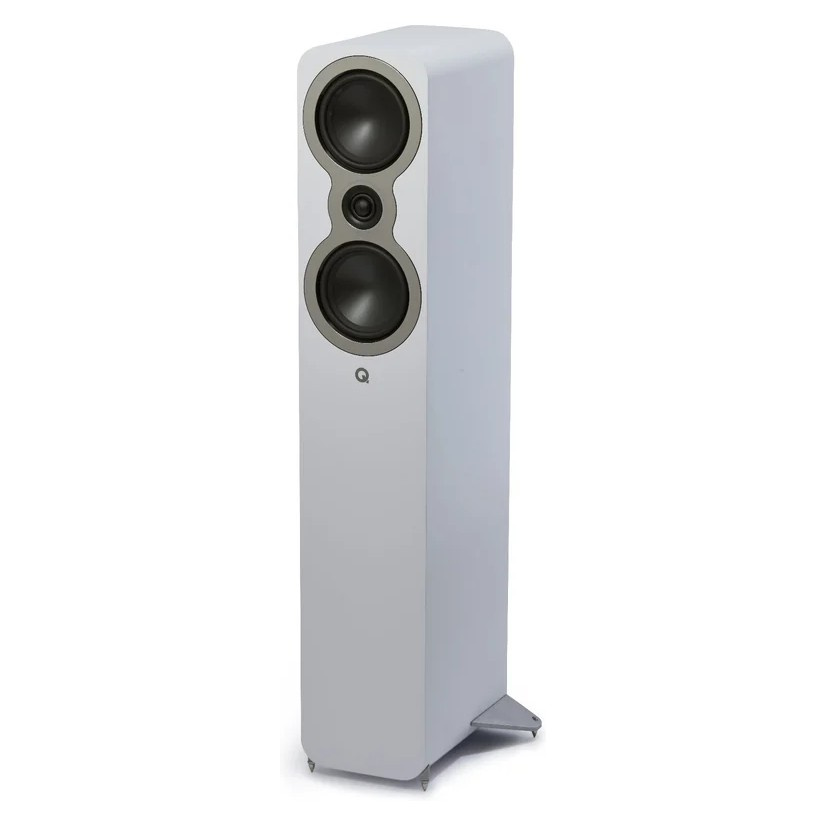 Q Acoustics 3040c golvhögtalare, mattvit par