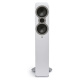 Q Acoustics 3040c golvhögtalare, mattvit par Q Acoustics 3040c golvhögtalare, mattvit par