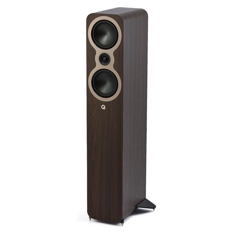 Q Acoustics 3040c golvhögtalare, valnöt par