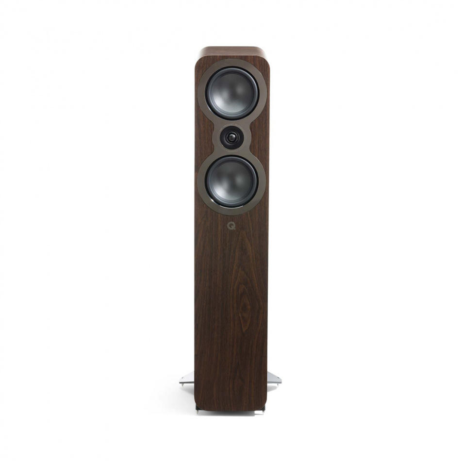 Q Acoustics 3050c golvhögtalare, valnöt