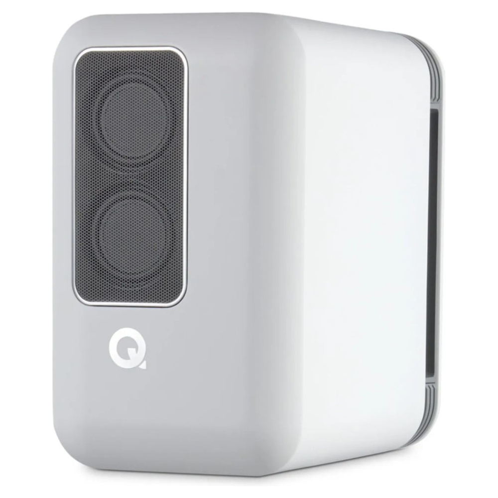 Q Acoustics QActive 200 aktiva stativhögtalare, mattvit