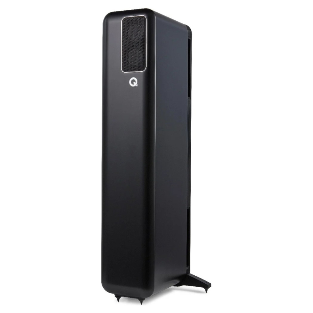 Q Acoustics QActive 400 aktiva golvhögtalare, mattsvart par
