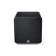 Q Acoustics Q SUB100 aktiv subwoofer, svart Q Acoustics Q SUB100 aktiv subwoofer, svart