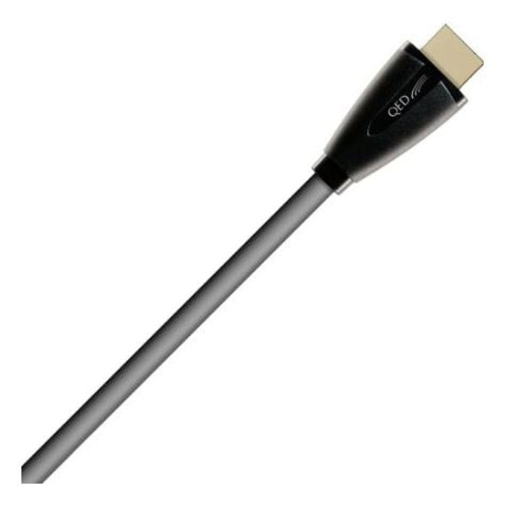 HDMI-kabel för 4K60 HDR, 10 meter lång, QED Performance Active.