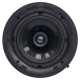 Q Acoustics Qi1130 inwall högtalare styck Inbyggd rund högtalare med galler och centralt element.