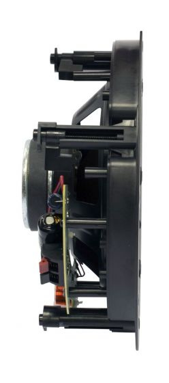 Högtalare med 8-tums element och inbyggd design för ljudinstallation.