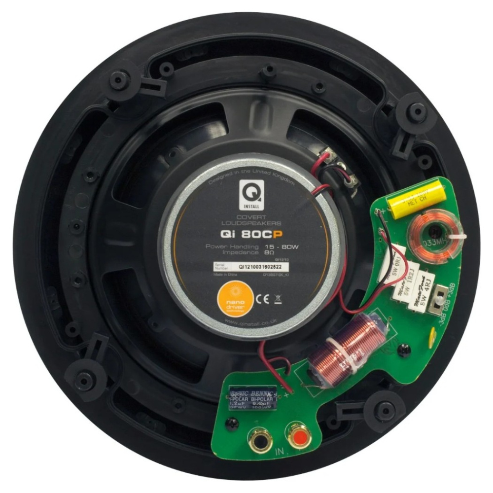 Q Acoustics Q Install Qi80CP inbyggnadshögtalare, styck