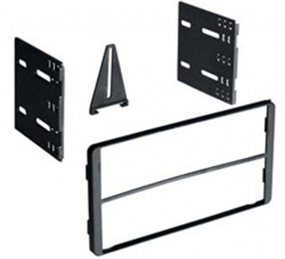 Monteringsram för dubbel-DIN stereo, specifik för Ford Ranger 1995-2007.