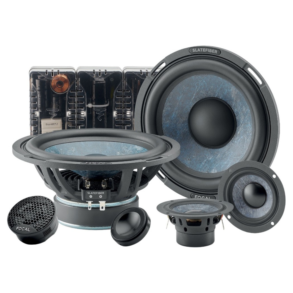 Focal Slatefiber 165 SF3, 6.5 tums 3-vägs kitsystem