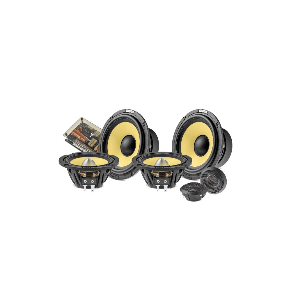 Focal ES 165 KX3E, 6.5 tums 3-vägs kitsystem