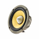 Focal ES 165 KX3, extremt välljudande 3-vägs 6.5 tums kitsystem Högtalare med guld membran och grå ram, 3-vägs 6.5 tum, hög ljudkvalitet.