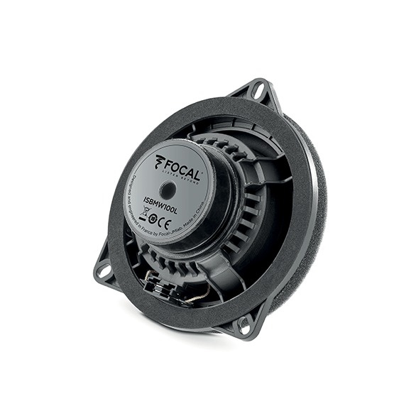 Högtalare från Focal, designad för BMW, del av IS BMW 100L kitsystem.