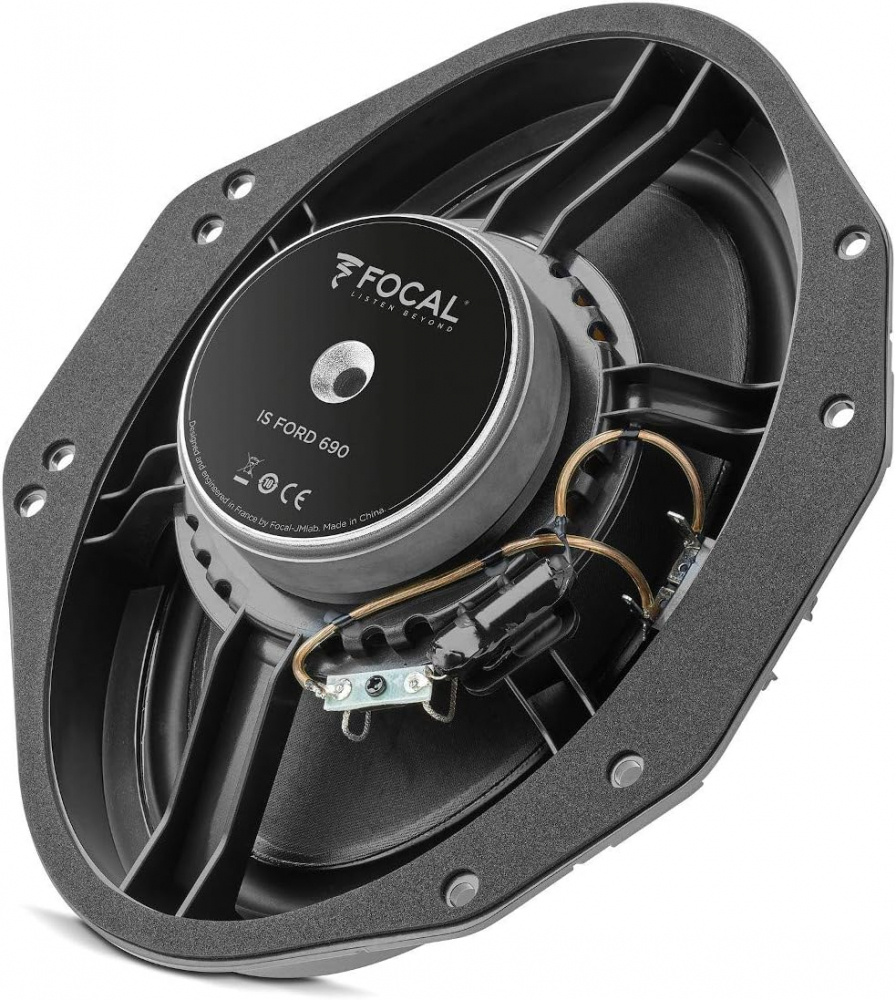 Högtalare från Focal, modell IS FORD 690, för Ford-bilar och liknande.