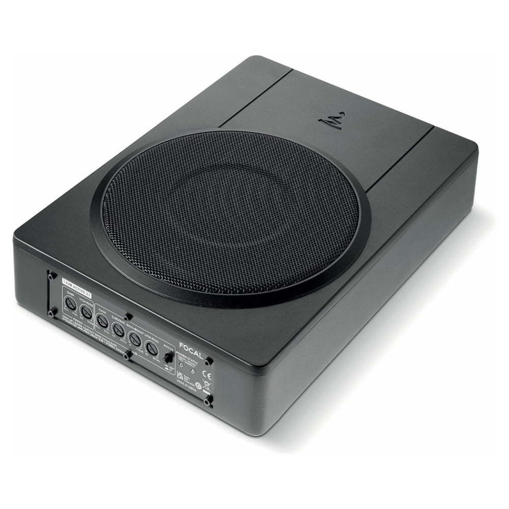 Focal ISUB ACTIVE 2.1, aktiv 8-tums undersätesbas med inbyggt 2-kanalssteg