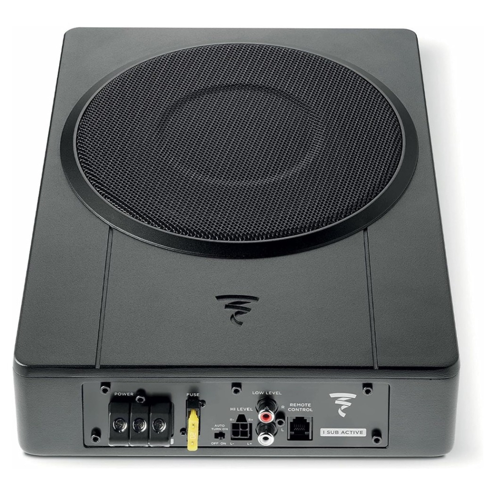 Focal ISUB ACTIVE 2.1, aktiv 8-tums undersätesbas med inbyggt 2-kanalssteg