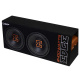 EDGE EDBX12TADSP-E3, aktiv portad 2x12 tums baslåda 800W RMS En aktiv baslåda med två 12-tums element och 800W RMS effekt.