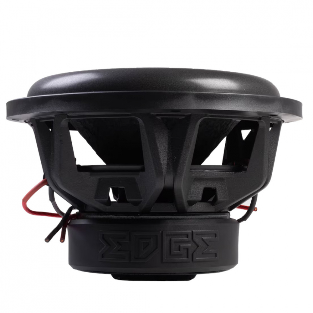 12-tums baselement med svart hölje och synliga anslutningar.