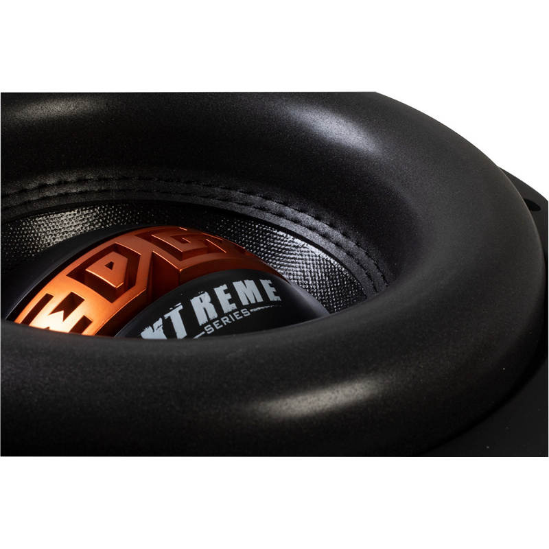 10-tums baselement med svart ram och EDGE-logotyp.