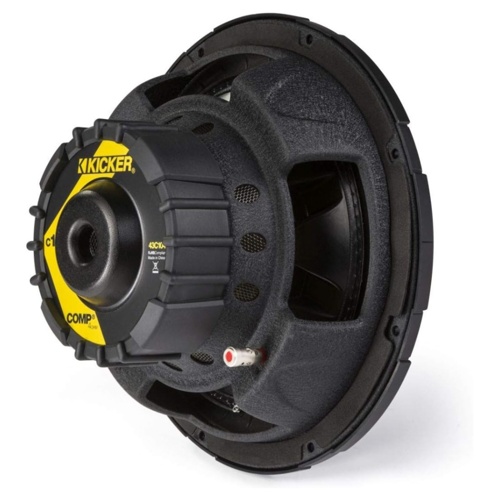 Kicker Comp C104, 10 tums baselement, 4 ohm