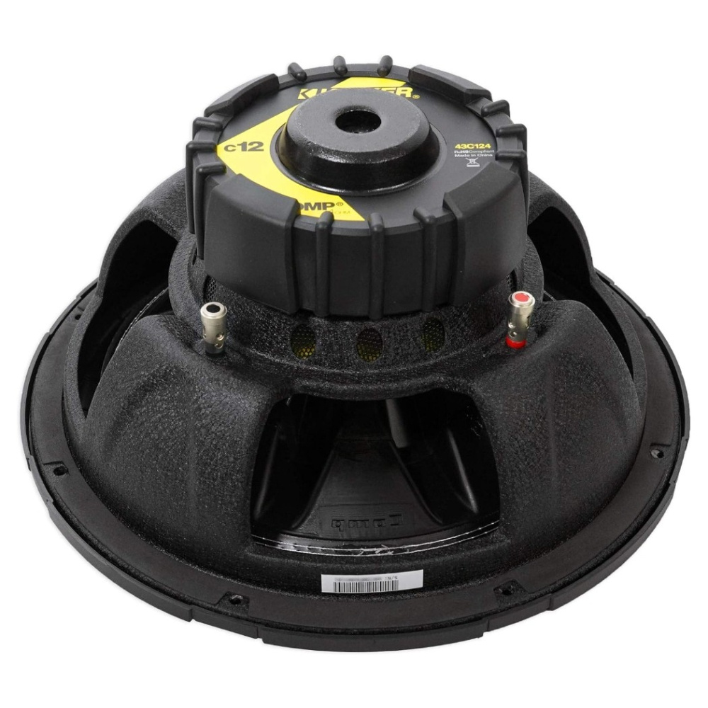 Kicker Comp C124, 12 tums baselement, 4 ohm