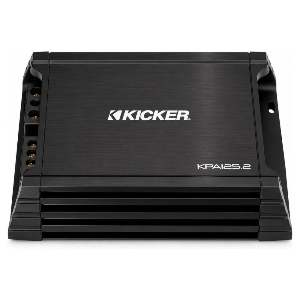 Kicker KickPack KKP210, baspaket med slimmad portad 10 tums baslåda, slutsteg och kablage