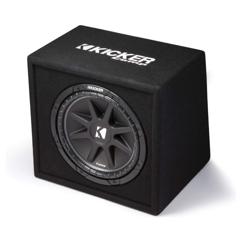 Kicker KickPack KKP212, baspaket med portad 12 tums baslåda, slutsteg och kablage