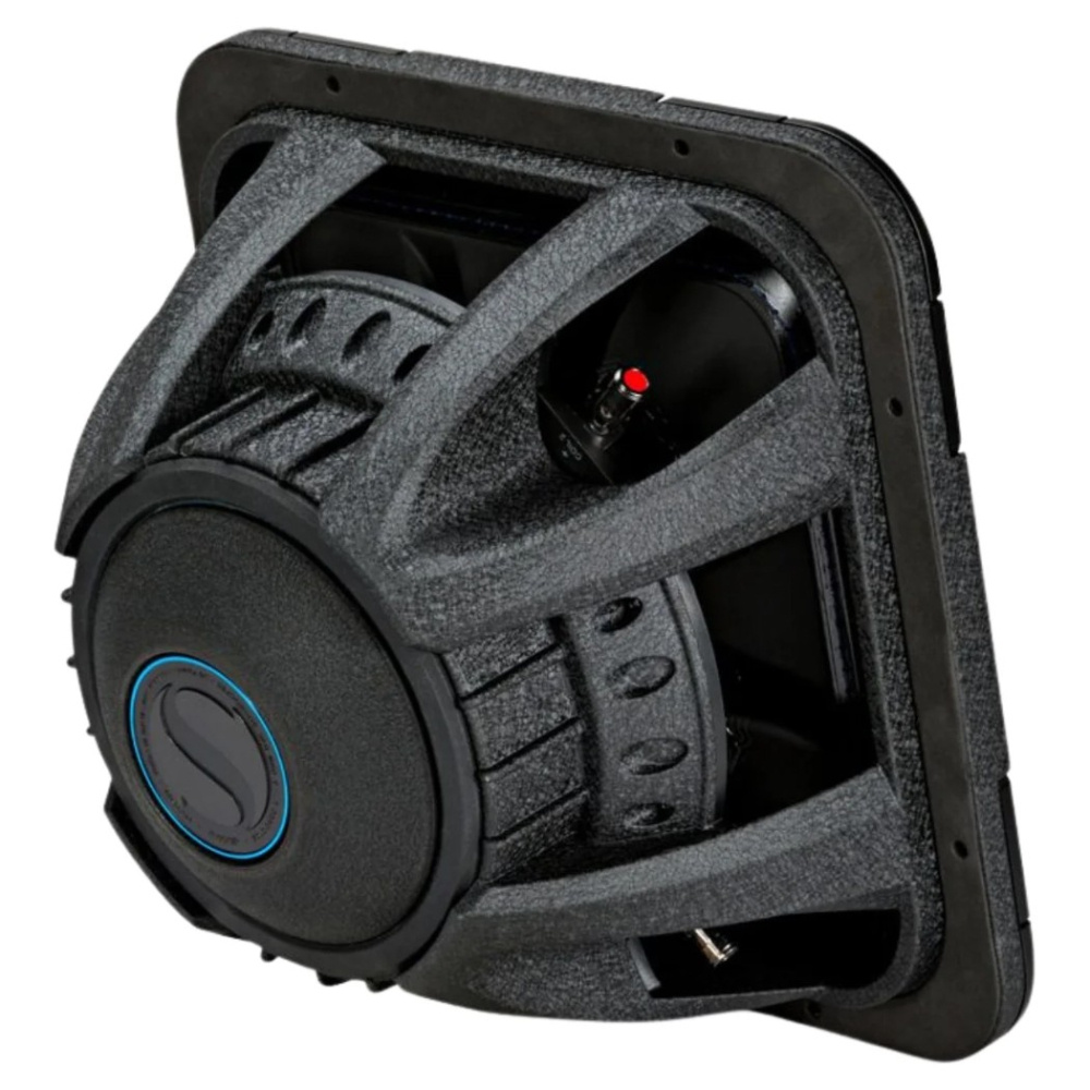 Kicker Solo-Baric L7S122, fyrkantigt 12 tums baselement, 2x2 ohm