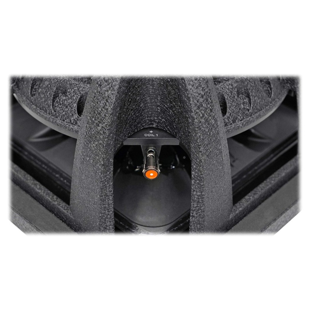 Kicker Solo-Baric L7S124, fyrkantigt 12 tums baselement, 2x4 ohm