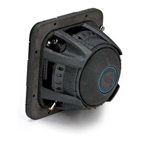 Kicker Solo-Baric L7S82, fyrkantigt 8 tums baselement, 2x2 ohm