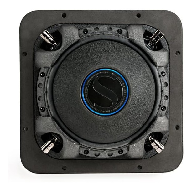 Kicker Solo-Baric L7S82, fyrkantigt 8 tums baselement, 2x2 ohm
