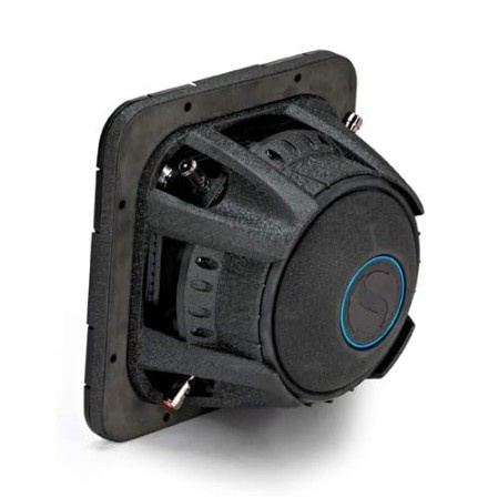 Kicker Solo-Baric L7S84, fyrkantigt 8 tums baselement, 2x4 ohm