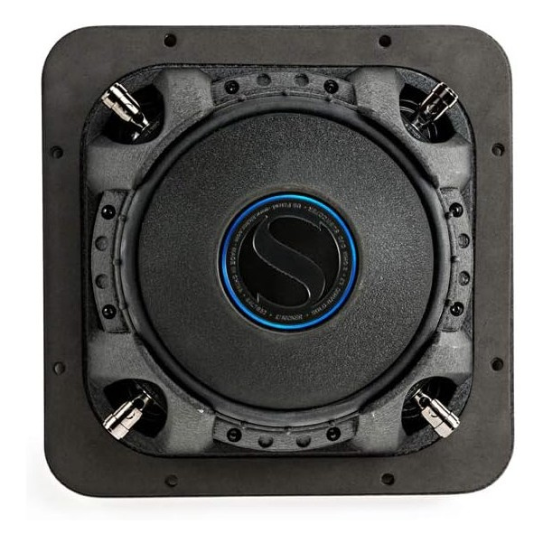 Kicker Solo-Baric L7S84, fyrkantigt 8 tums baselement, 2x4 ohm