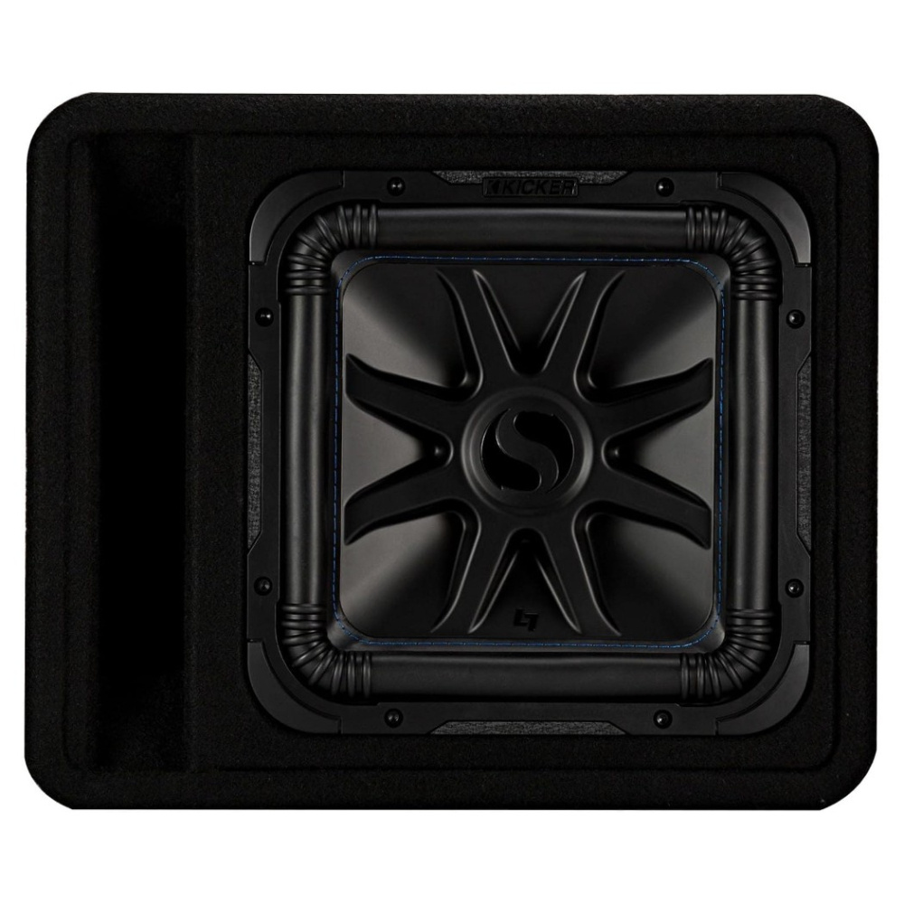 Kicker Solo-Baric VL7S122, 12 tums baslåda, 2 ohm