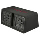 Kicker Solo-Baric DL7R122, 2x12 tums baslåda, 2 ohm Kicker Solo-Baric DL7R122, 2x12 tums baslåda, 2 ohm