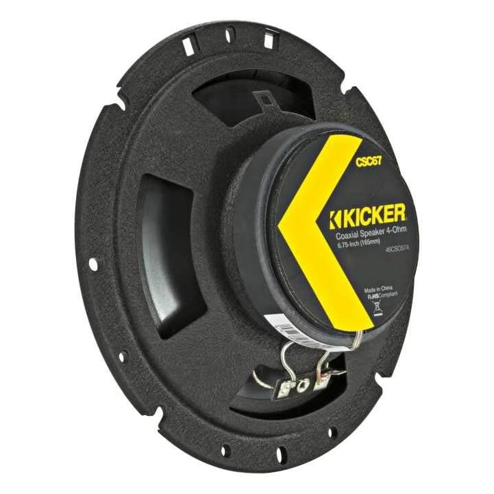 Kicker CS CSC674, 6.75 tums koaxialhögtalare, parvis