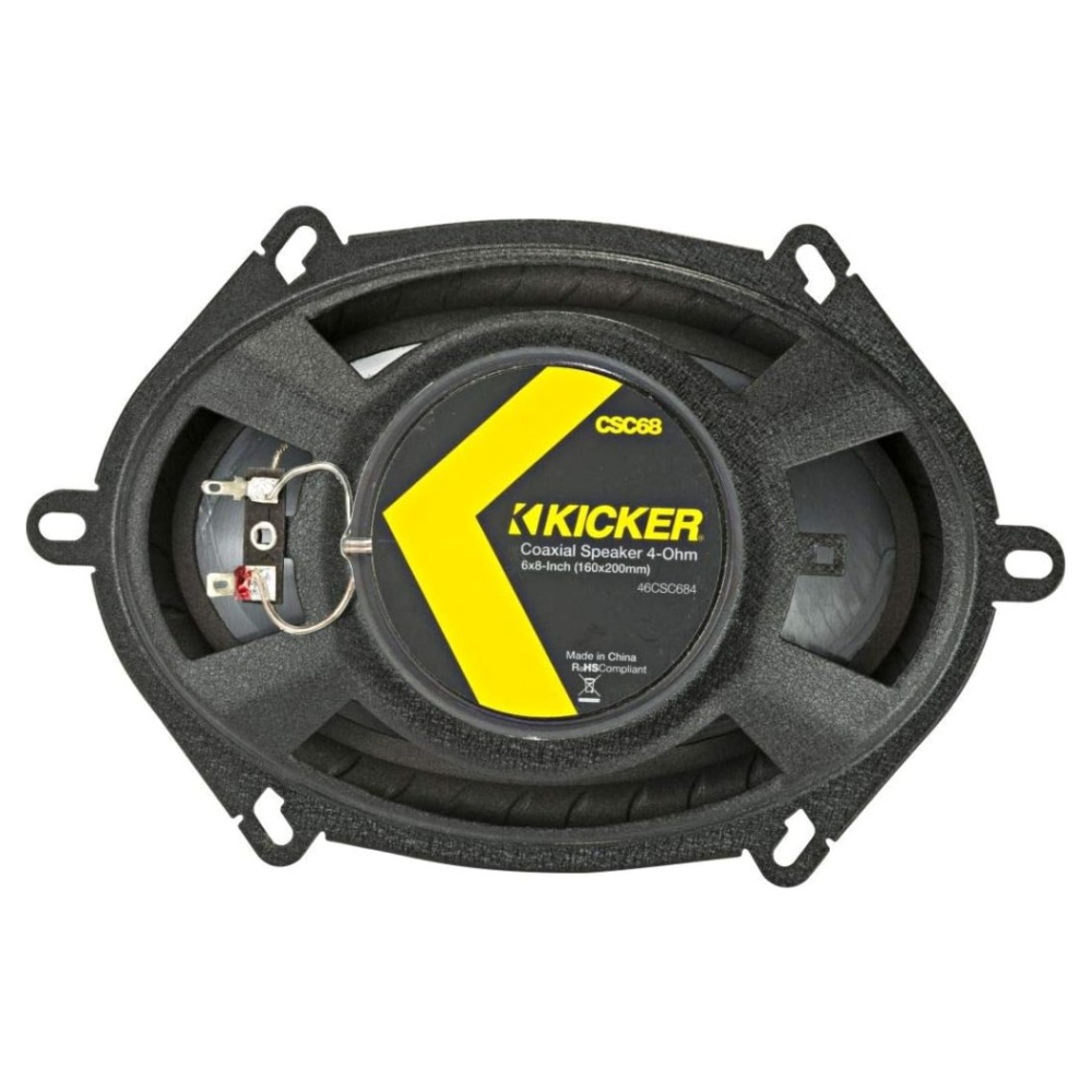 Kicker CS CSC684, 6x8 tums koaxialhögtalare, parvis