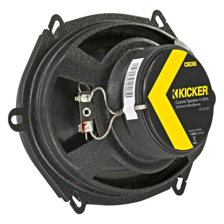 Kicker CS CSC684, 6x8 tums koaxialhögtalare, parvis