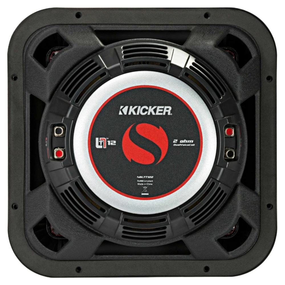 Kicker Solo-Baric L7T122, 12 tums baselement, 2x2 ohm