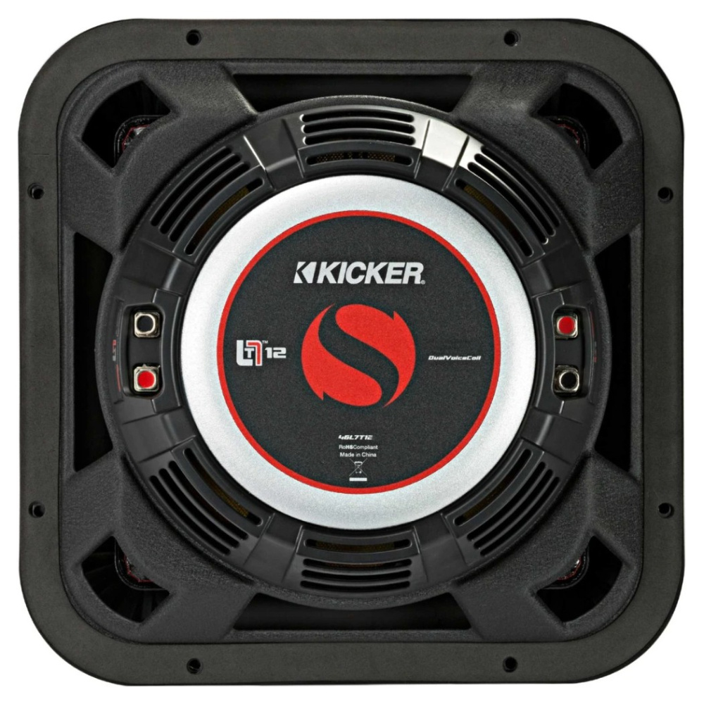 Kicker Solo-Baric L7T124, 12 tums baselement, 2x4 ohm