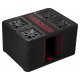 Kicker Solo-Baric QL7R122, 4x12 tums baslåda, dubbla 2-ohmsanslutningar Kicker Solo-Baric QL7R122, 4x12 tums baslåda, dubbla 2-ohmsanslutningar