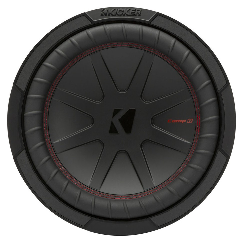 Kicker CompR CWR102, 10 tums baselement, 2x2 ohm