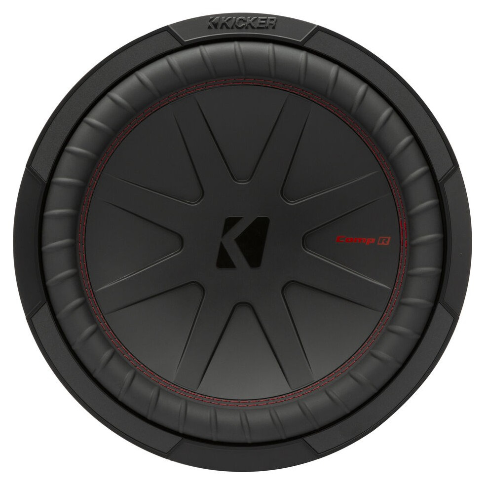 Kicker CompR CWR122, 12 tums baselement, 2x2 ohm