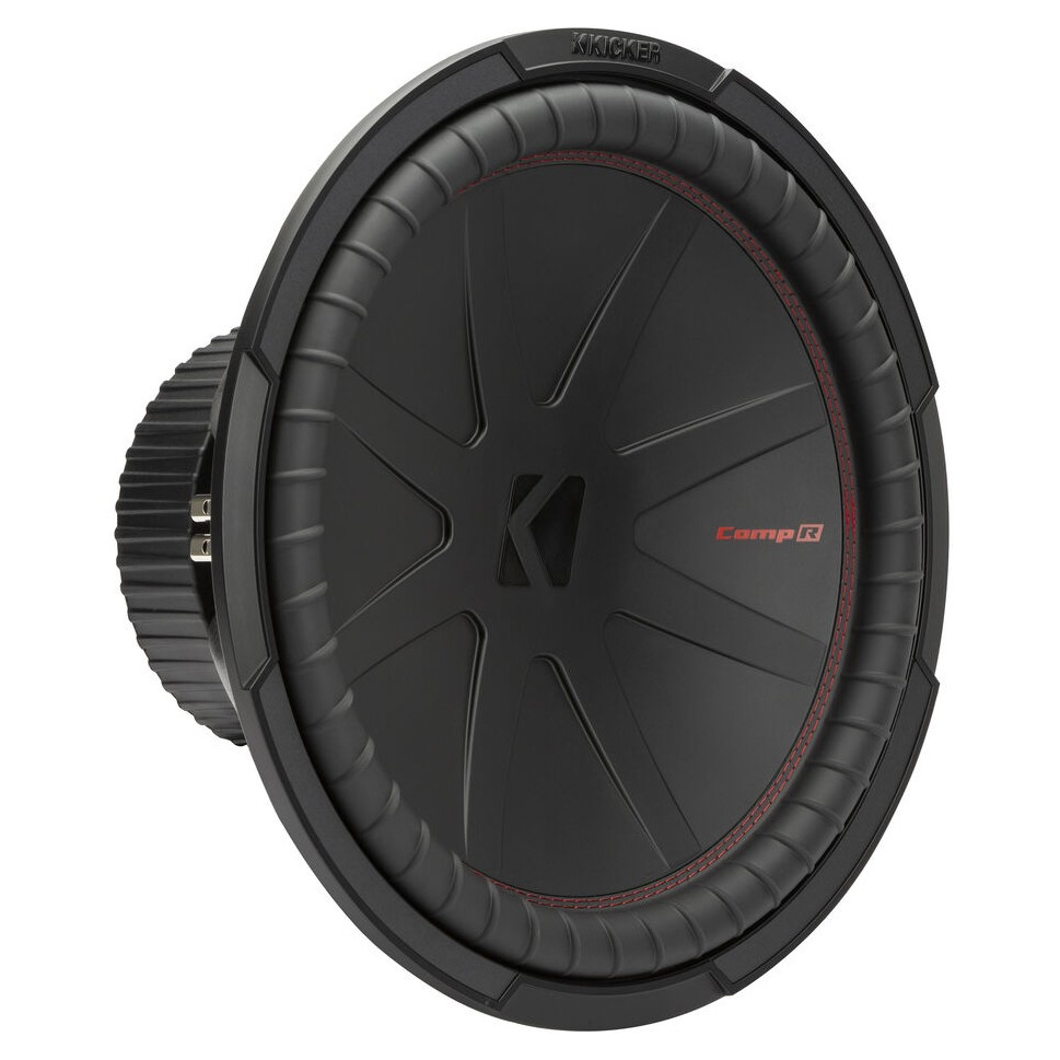 Kicker CompR CWR152, 15 tums baselement, 2x2 ohm