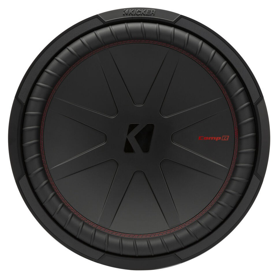 Kicker CompR CWR152, 15 tums baselement, 2x2 ohm