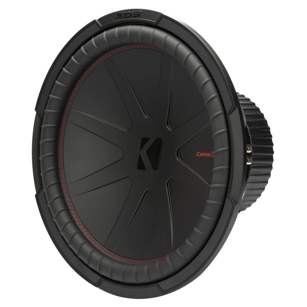 Kicker CompR CWR152, 15 tums baselement, 2x2 ohm