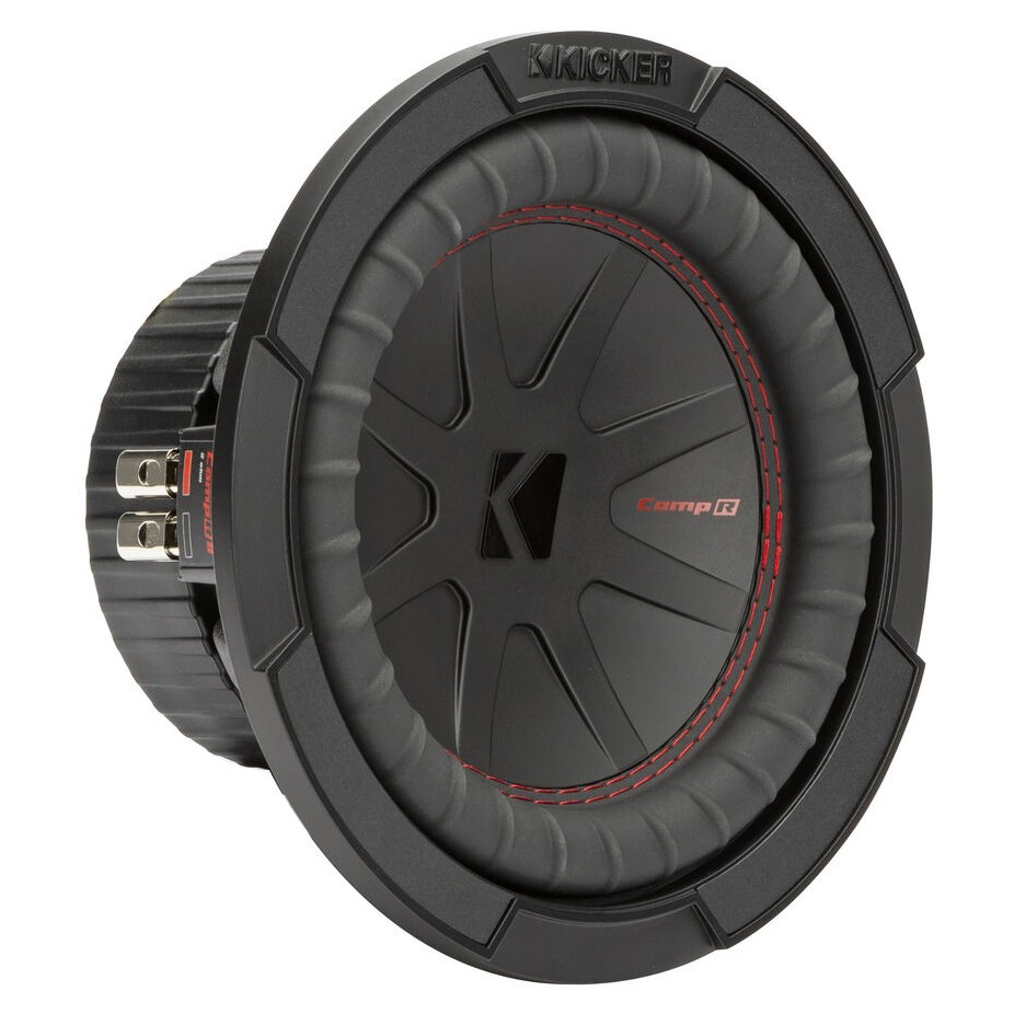 Kicker CompR CWR82, 8 tums baselement, 2x2 ohm